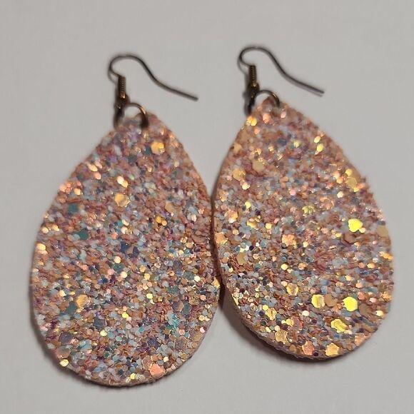 Sparkling Teardrop Earrings - Picture 1 of 2